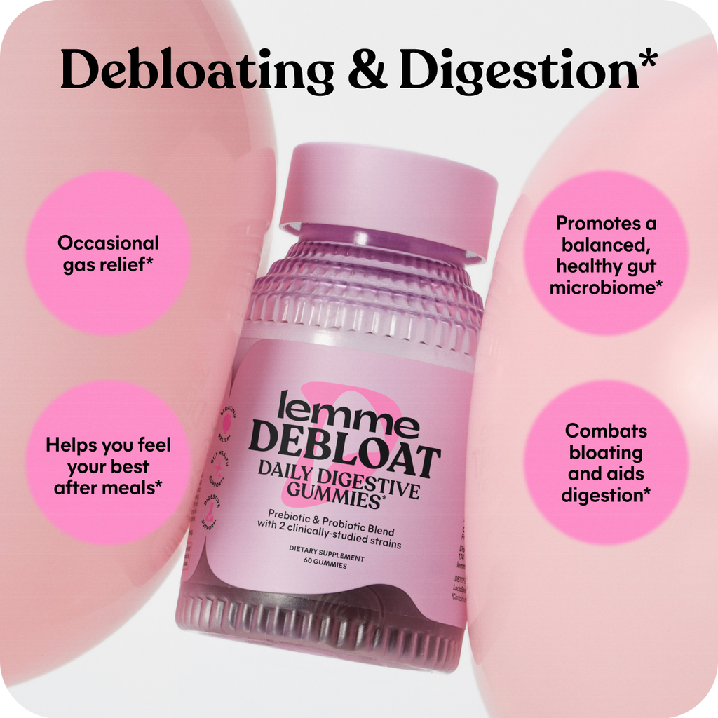Lemme Debloat Daily Digestive Gummies