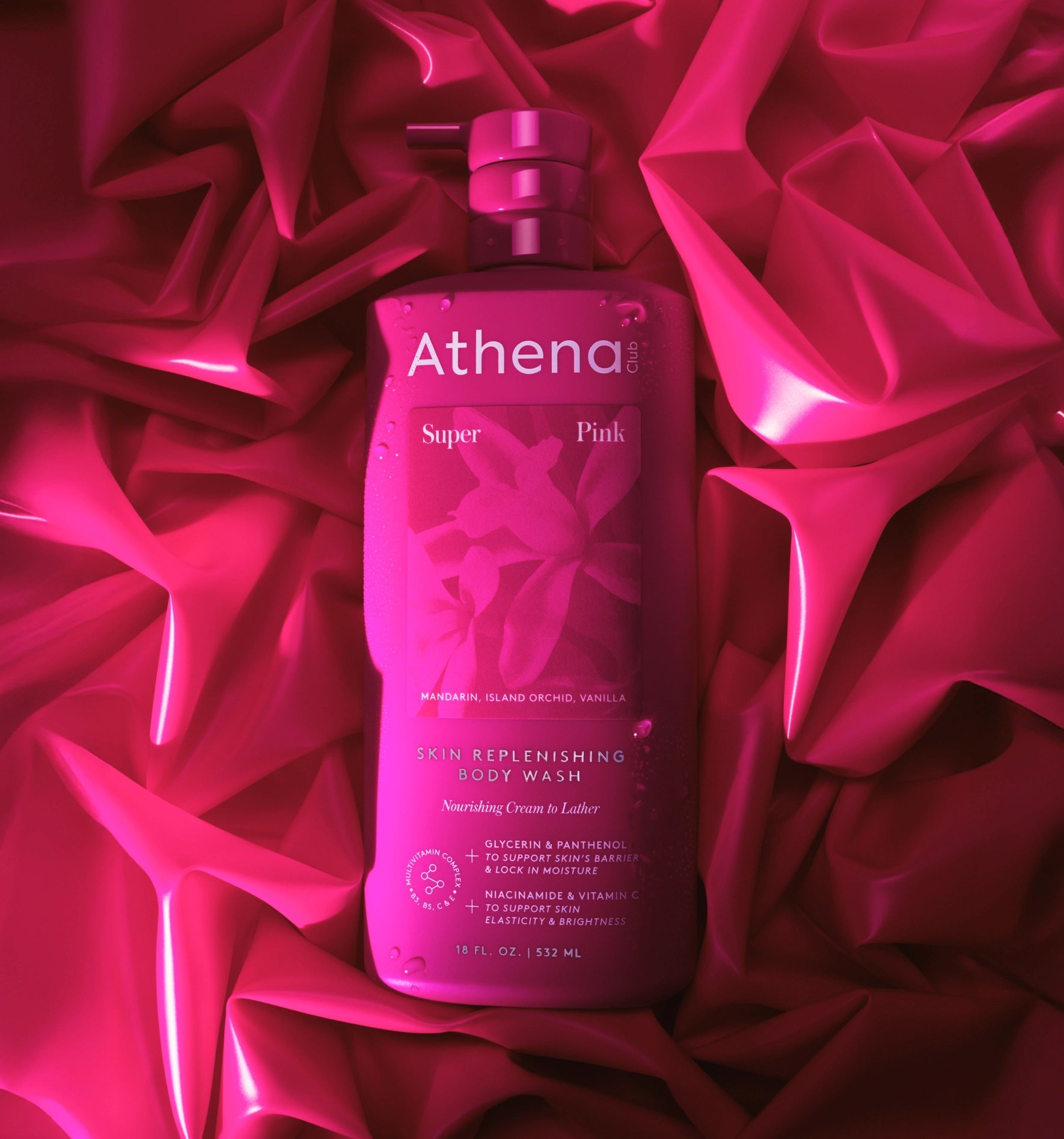 Athena Club Body Wash - Super Pink
