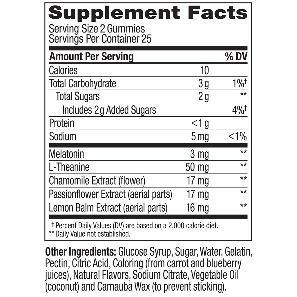 Olly Sleep Gummies 3mg 50pc