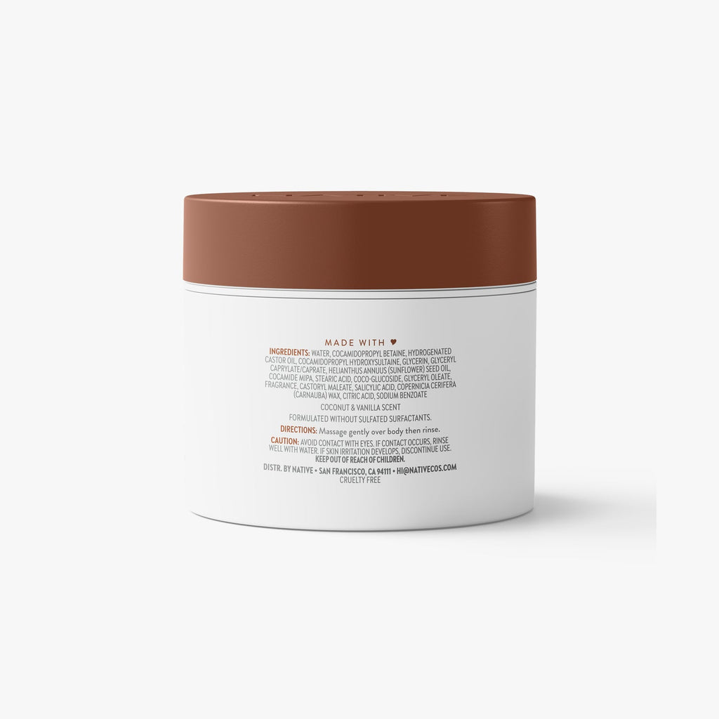 Native Body Scrub - Coconut & Vanilla