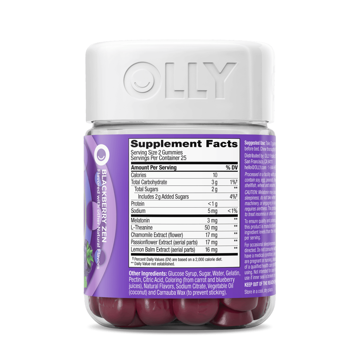 Olly Sleep Gummies 3mg 50pc