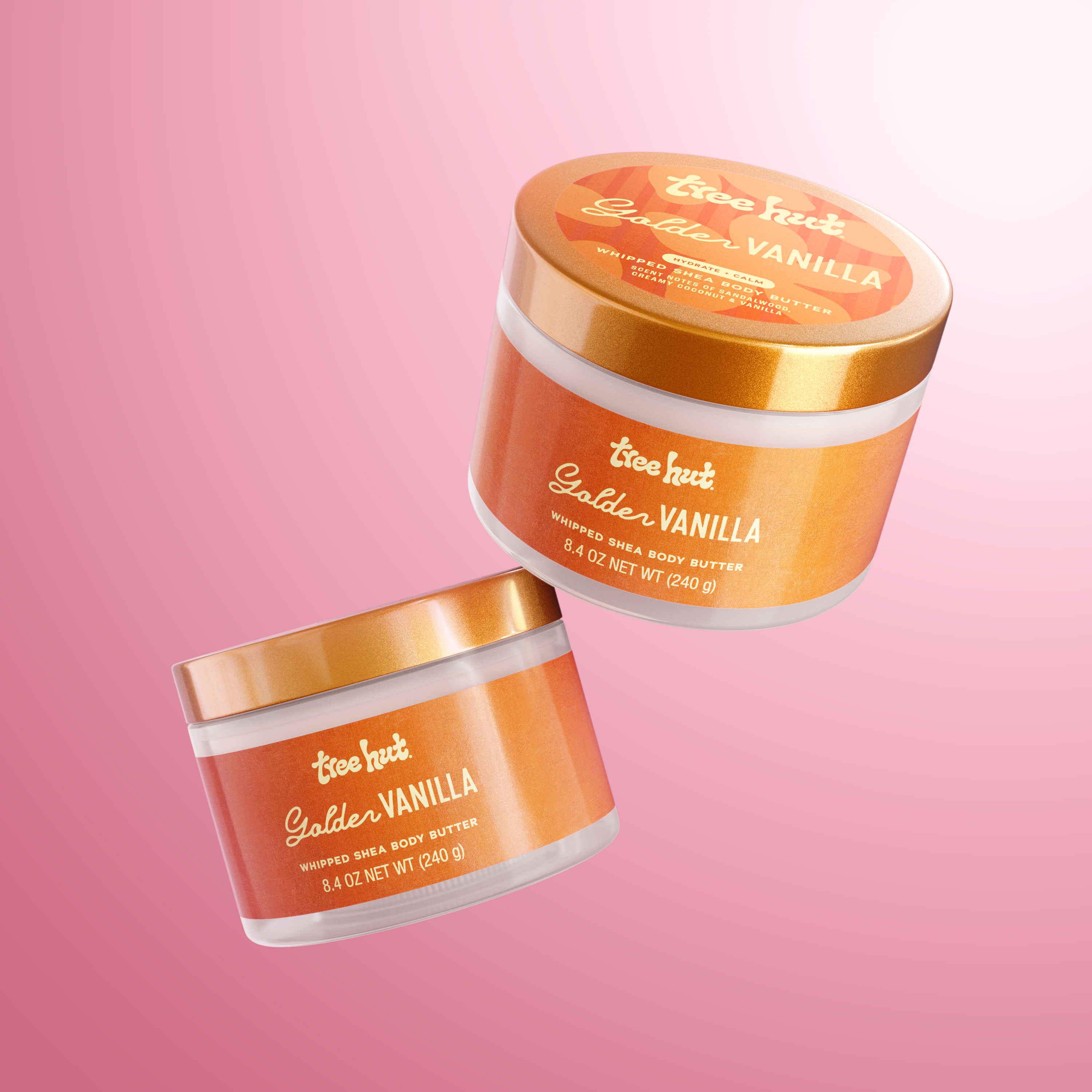 Tree Hut Whipped Body Butter - Golden Vanilla