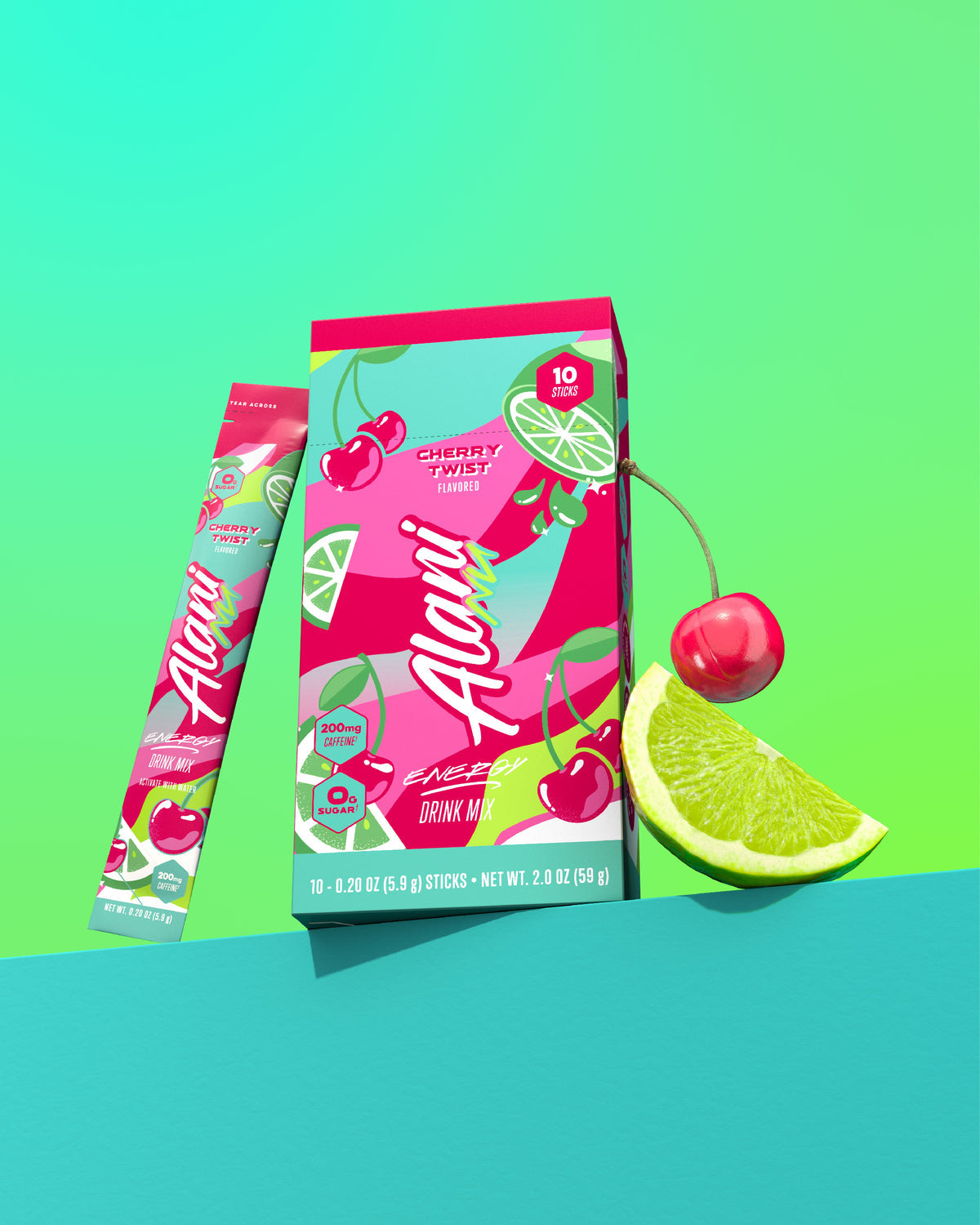 Alani Nu Energy Sticks - Cherry Twist / 10 pack