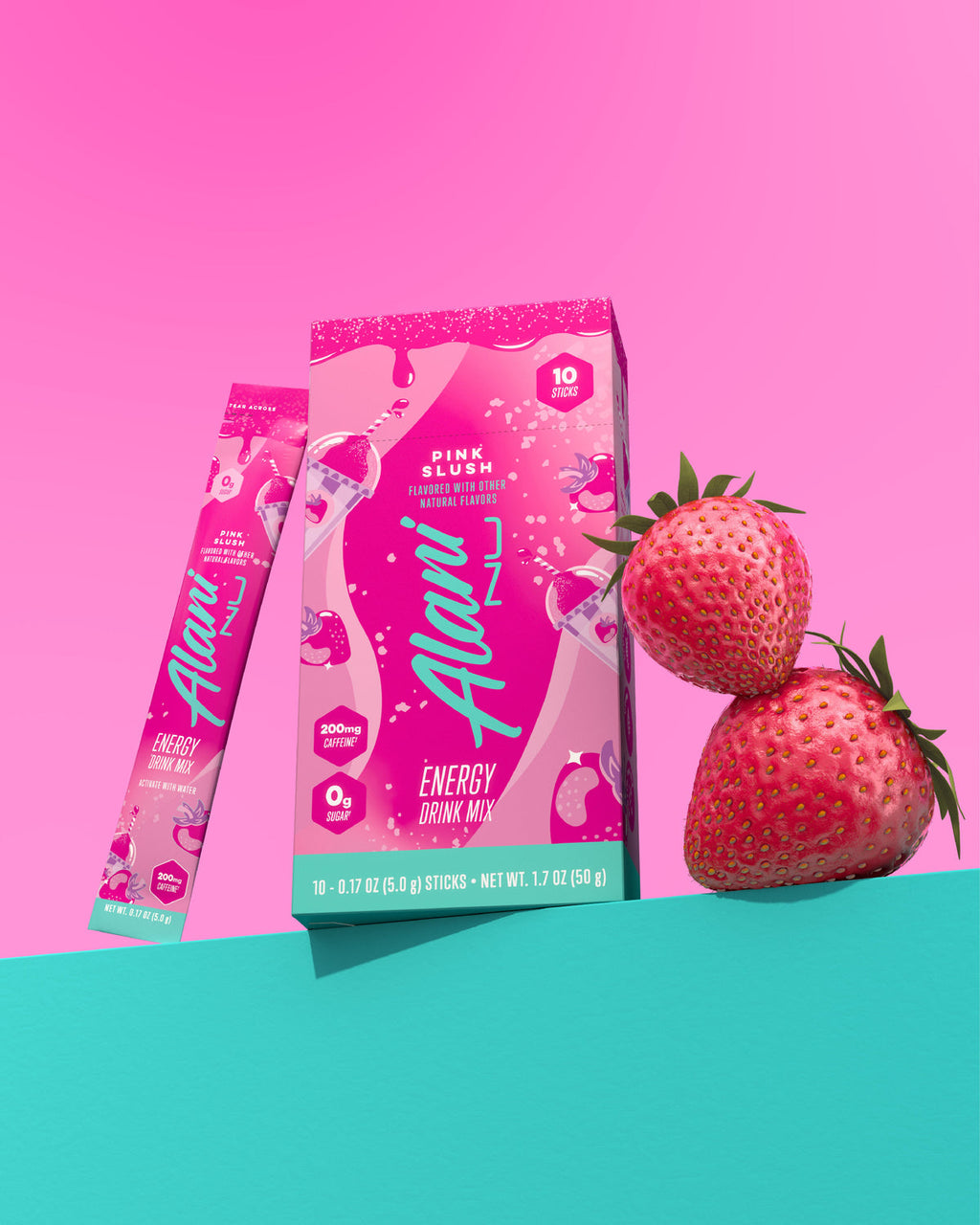 Alani Nu Energy Sticks - Pink Slush / 10 pack
