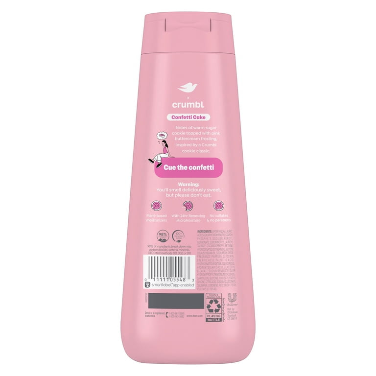 Dove x Crumbl body wash - Confetti Cake
