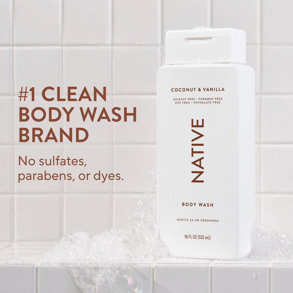 Native Body Wash - Coconut & Vanilla
