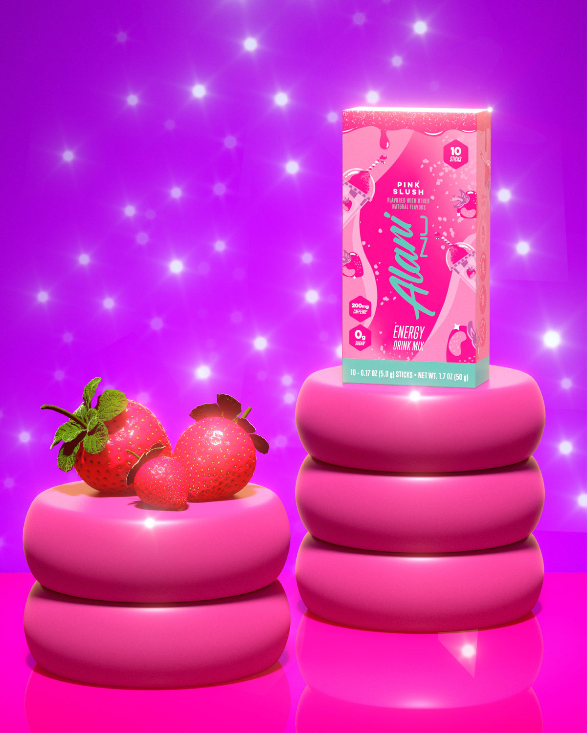 Alani Nu Energy Sticks - Pink Slush / 10 pack