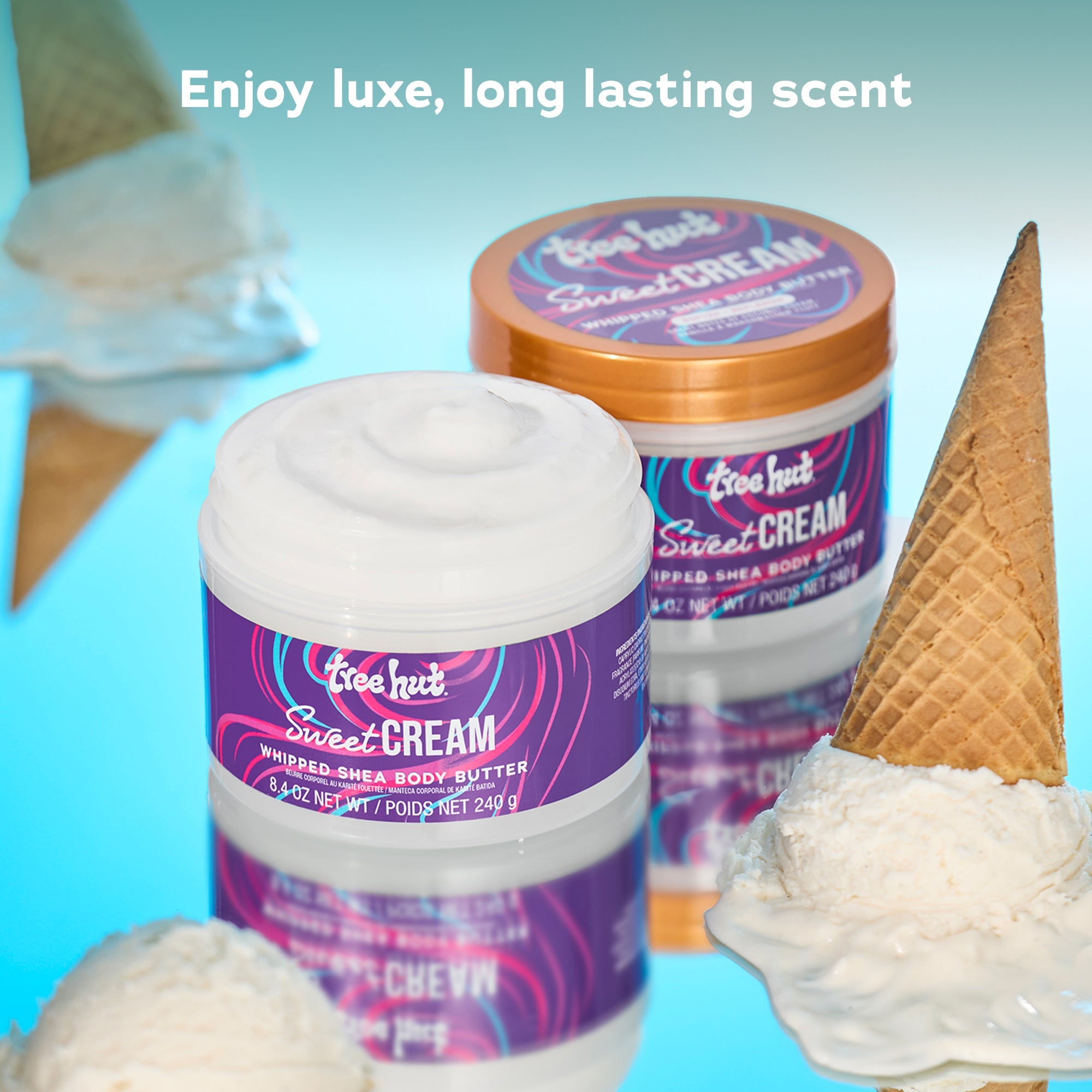 Tree Hut Whipped Body Butter - Sweet Cream