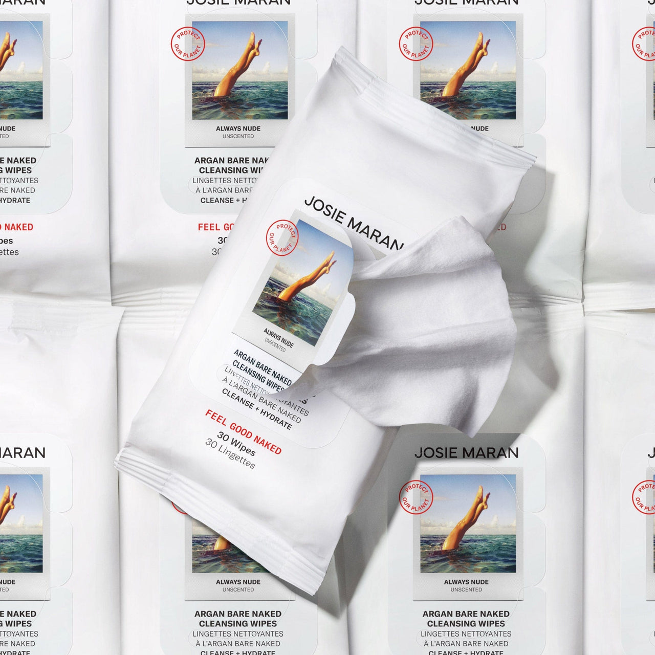 Josie Maran Argan Bare Naked Cleansing Wipes