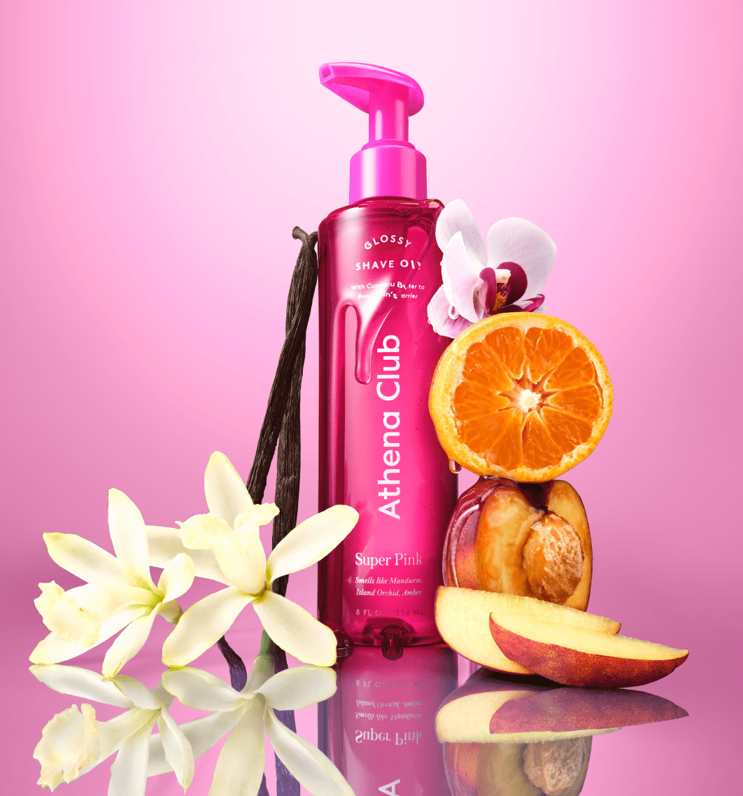 Athena Shave Oil- Super Pink