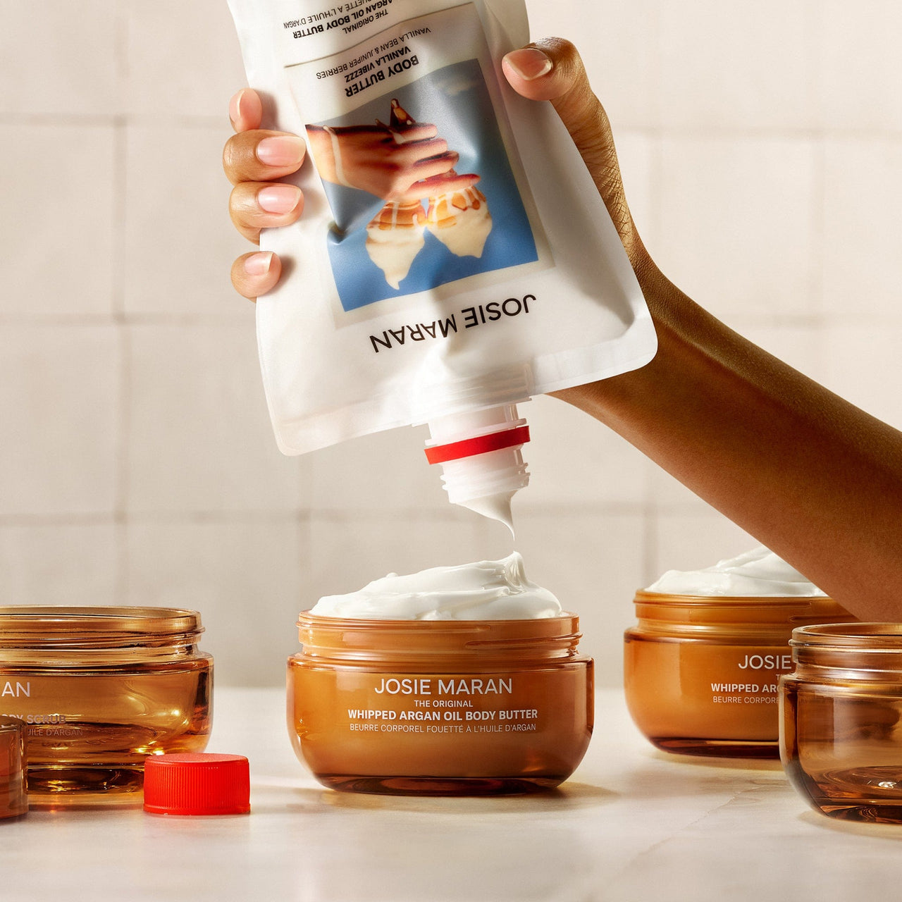 Josie Maran Whipped Argan Oil Body Butter - Vanilla Vibezzz