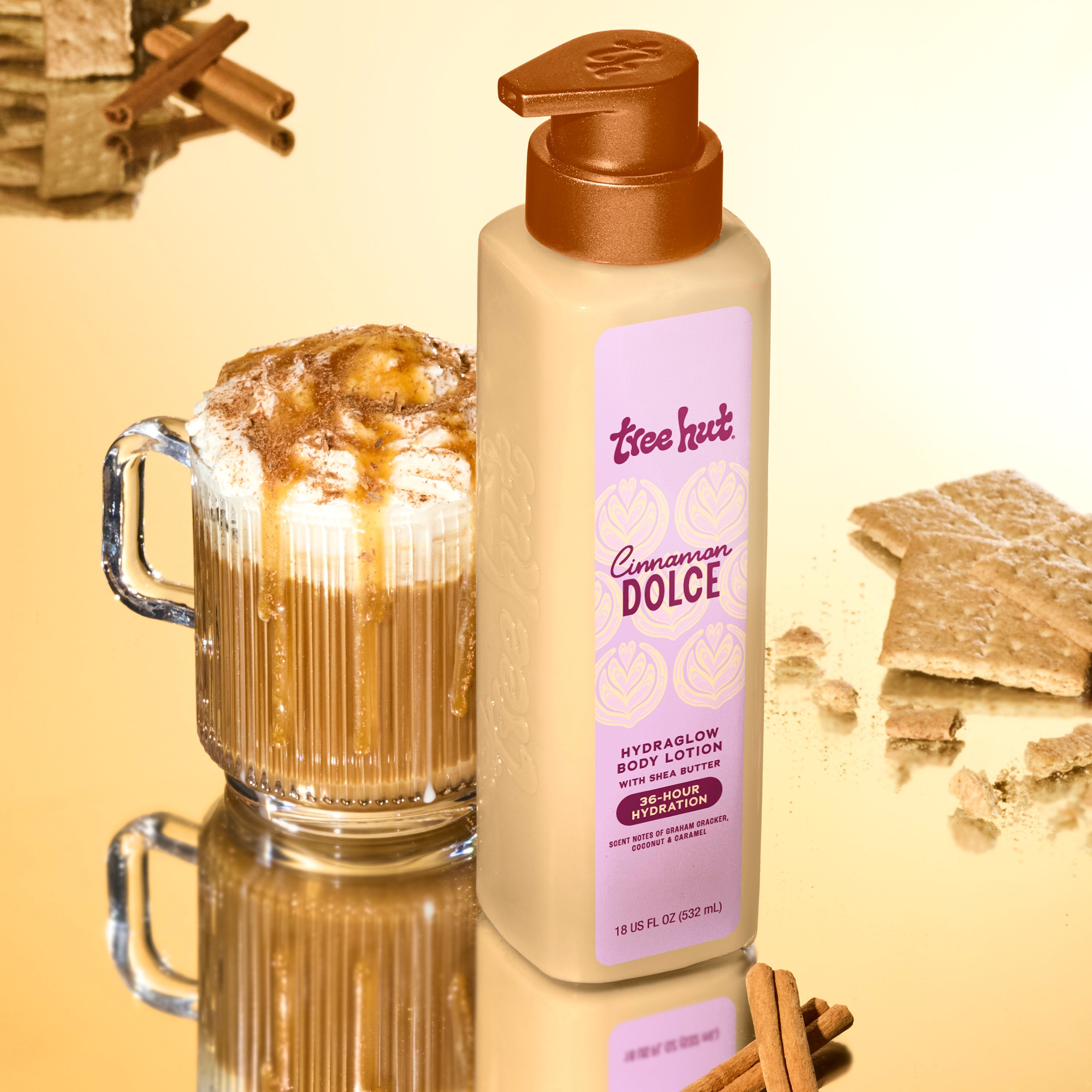 Tree Hut Body Lotion - Cinnamon Dolce