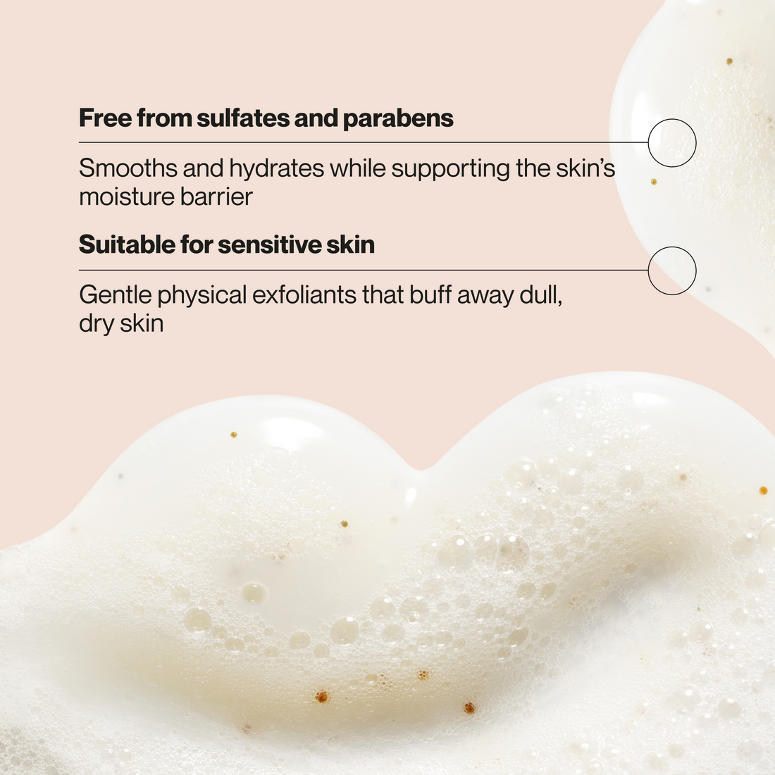 Suave Exfoliating Scrub + Wash - Vanilla Suede