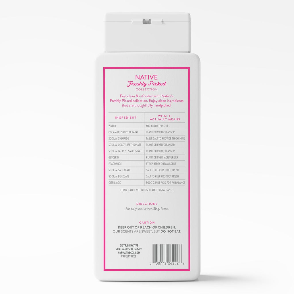 Native Body Wash - Strawberry Dream